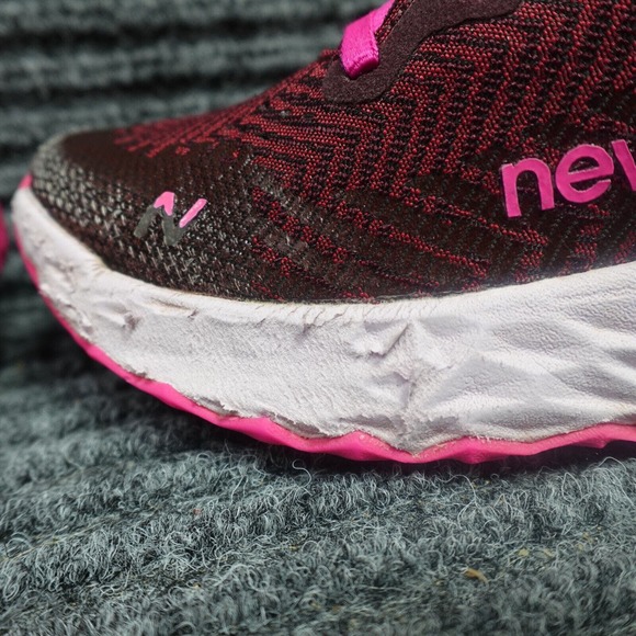 New Balance Shoes Womens 6.5 B Fresh Foam Pink Vibram Hierro Trail Running - Picture 4 of 16